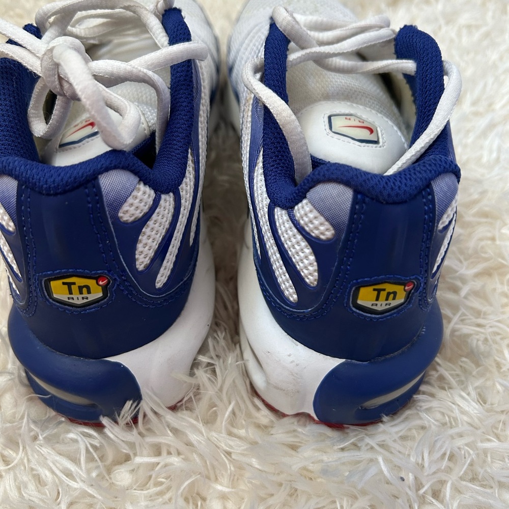 Nike Air Max Plus 2019 Blue and White Sneakers - Picture 4 of 8